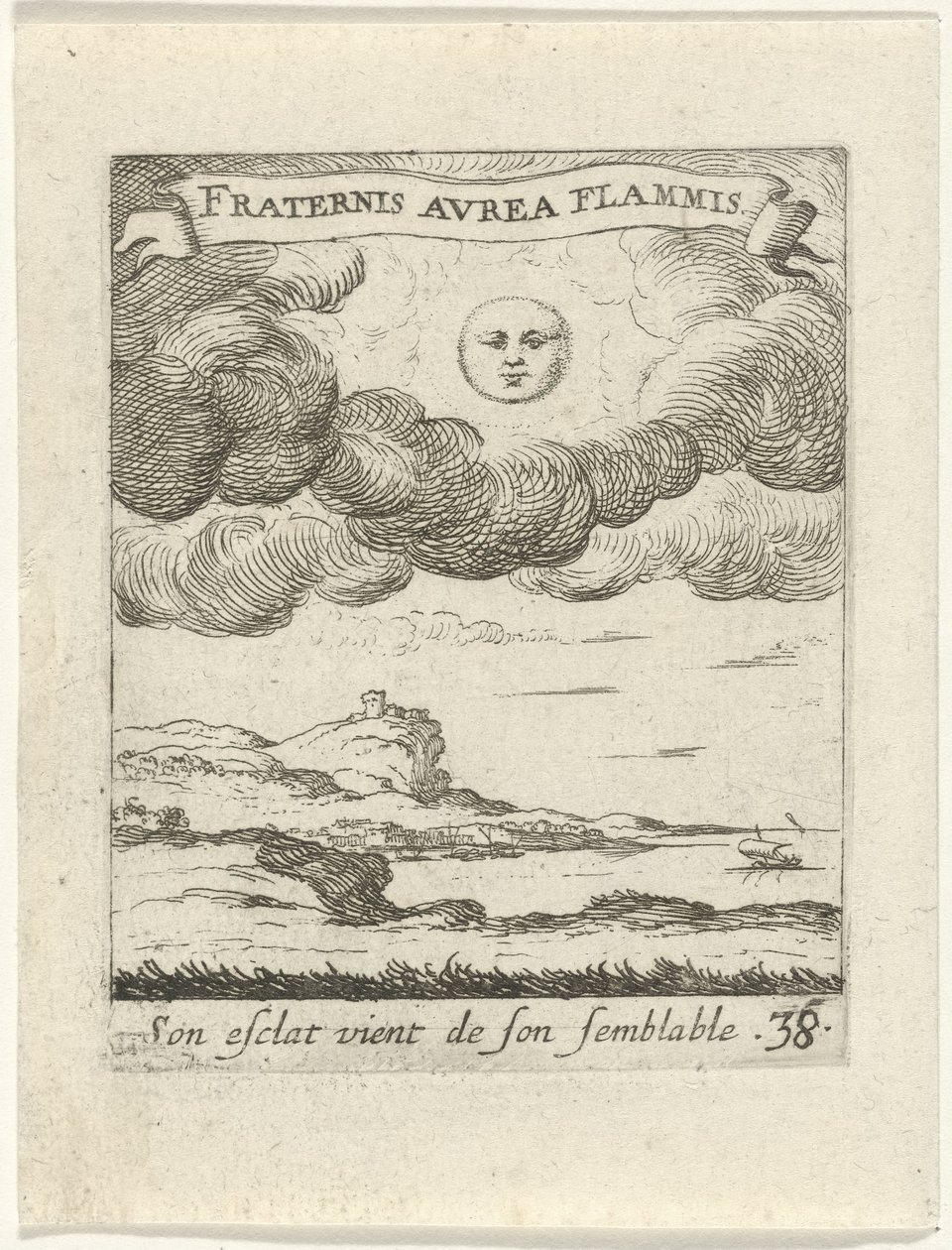 Landskap med måne Moralizing Love Emblems (serietittel) Devises et emblèmes d