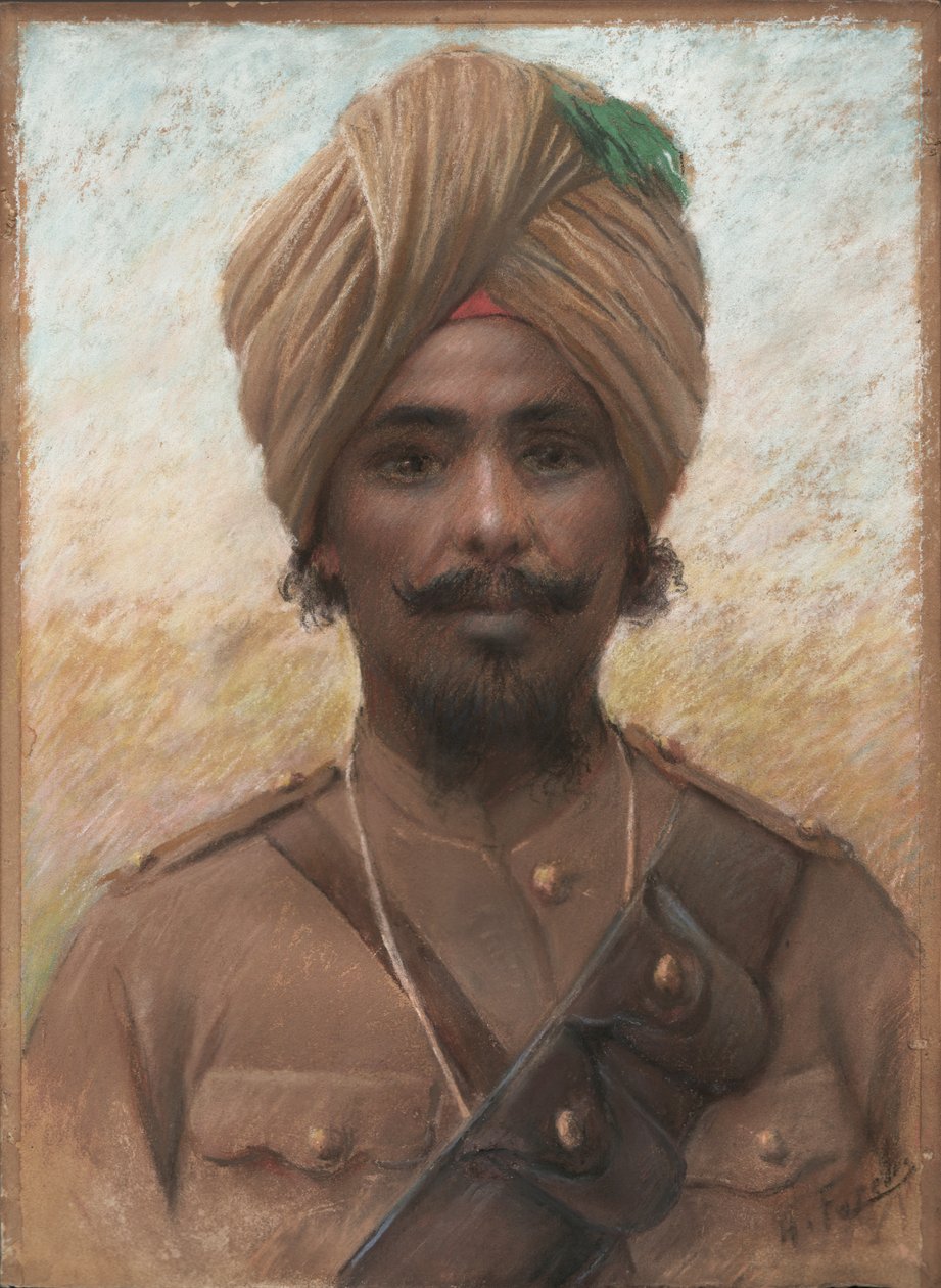 Krigen i 1914 av Albert Fossard