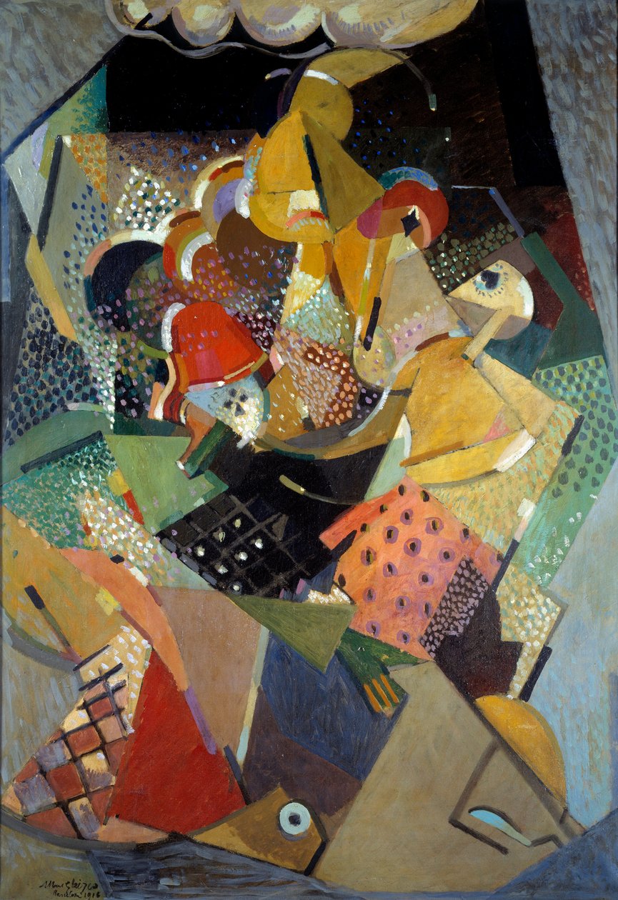 Akrobatene av Albert Gleizes