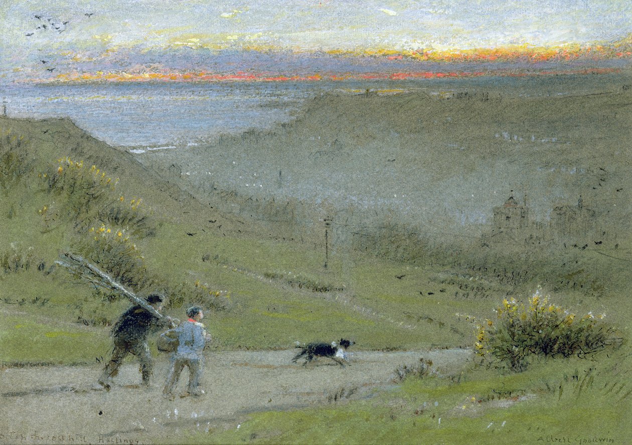 Hastings av Albert Goodwin