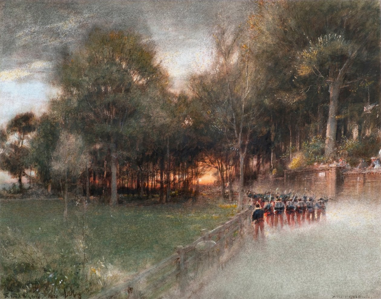 Veien til «ære» av Albert Goodwin