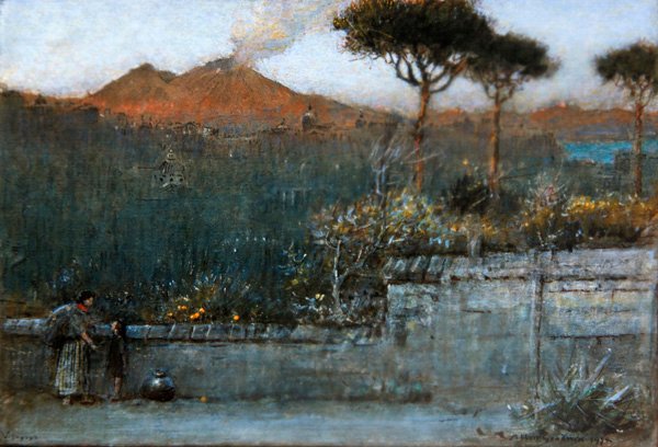 Vesuv av Albert Goodwin