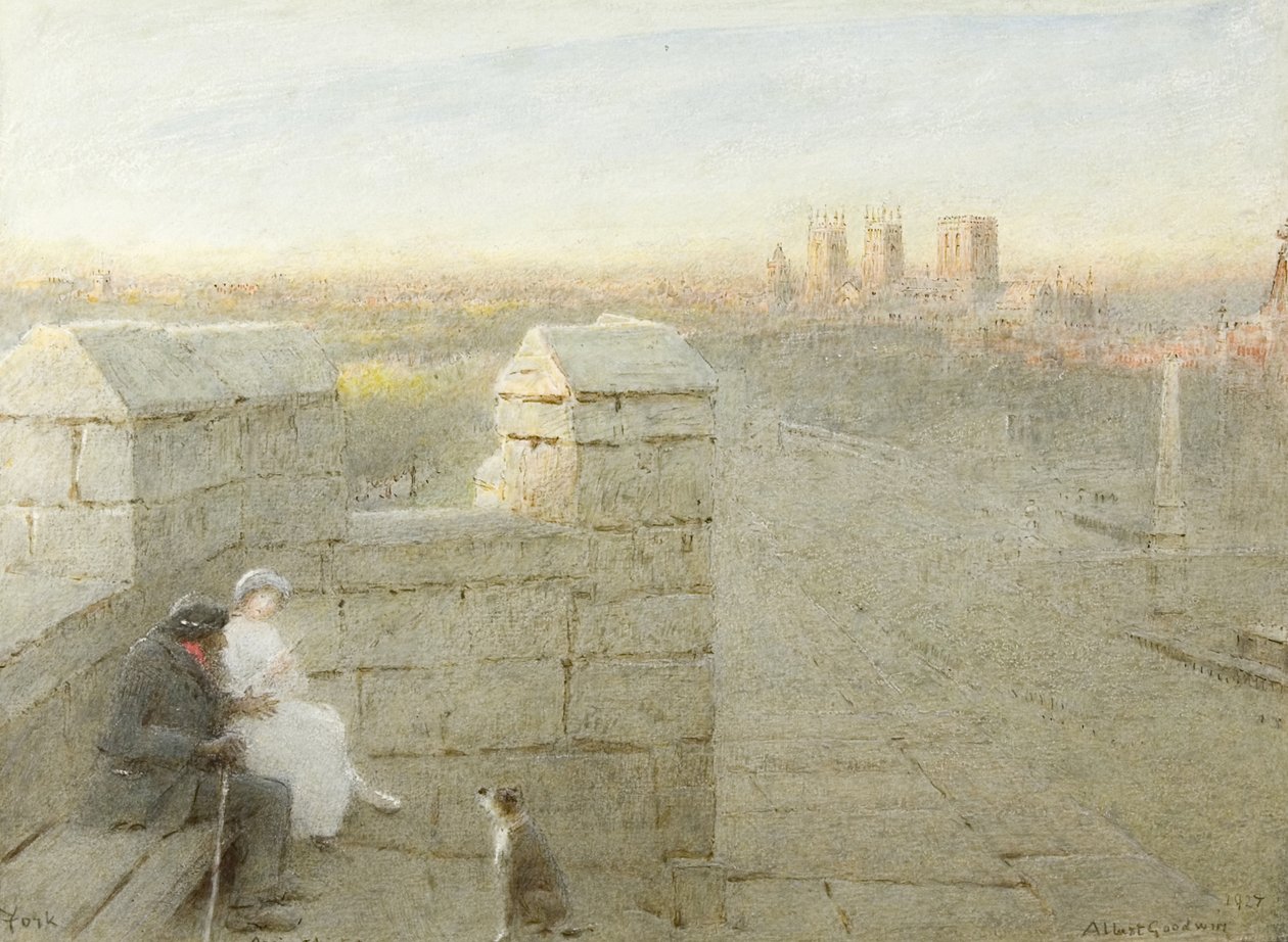 York, antikkens historie av Albert Goodwin