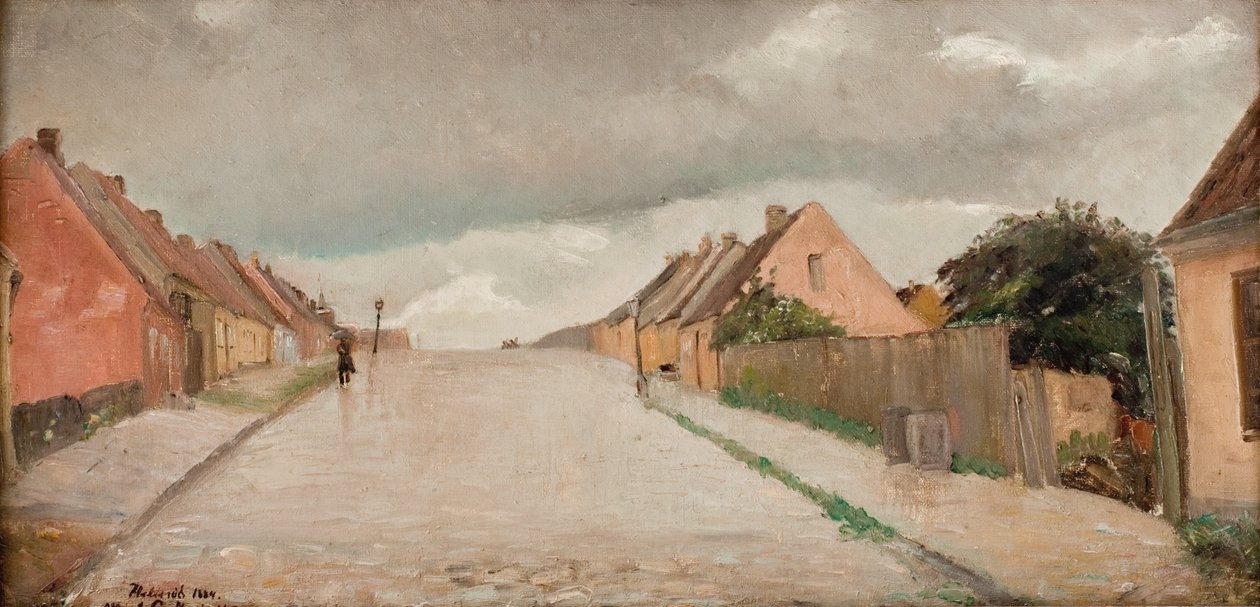 Bakkegade i Hillerød av Albert Gottschalk