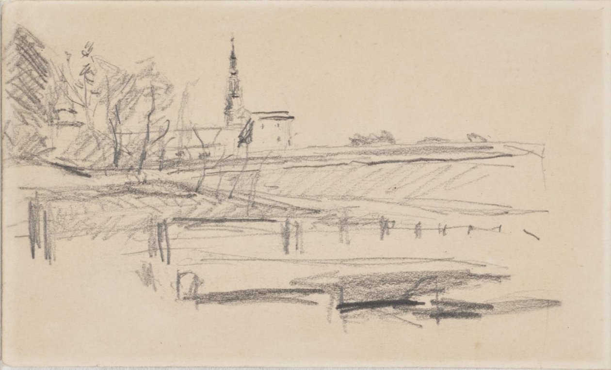 Kronborg sett fra vest av Albert Gottschalk