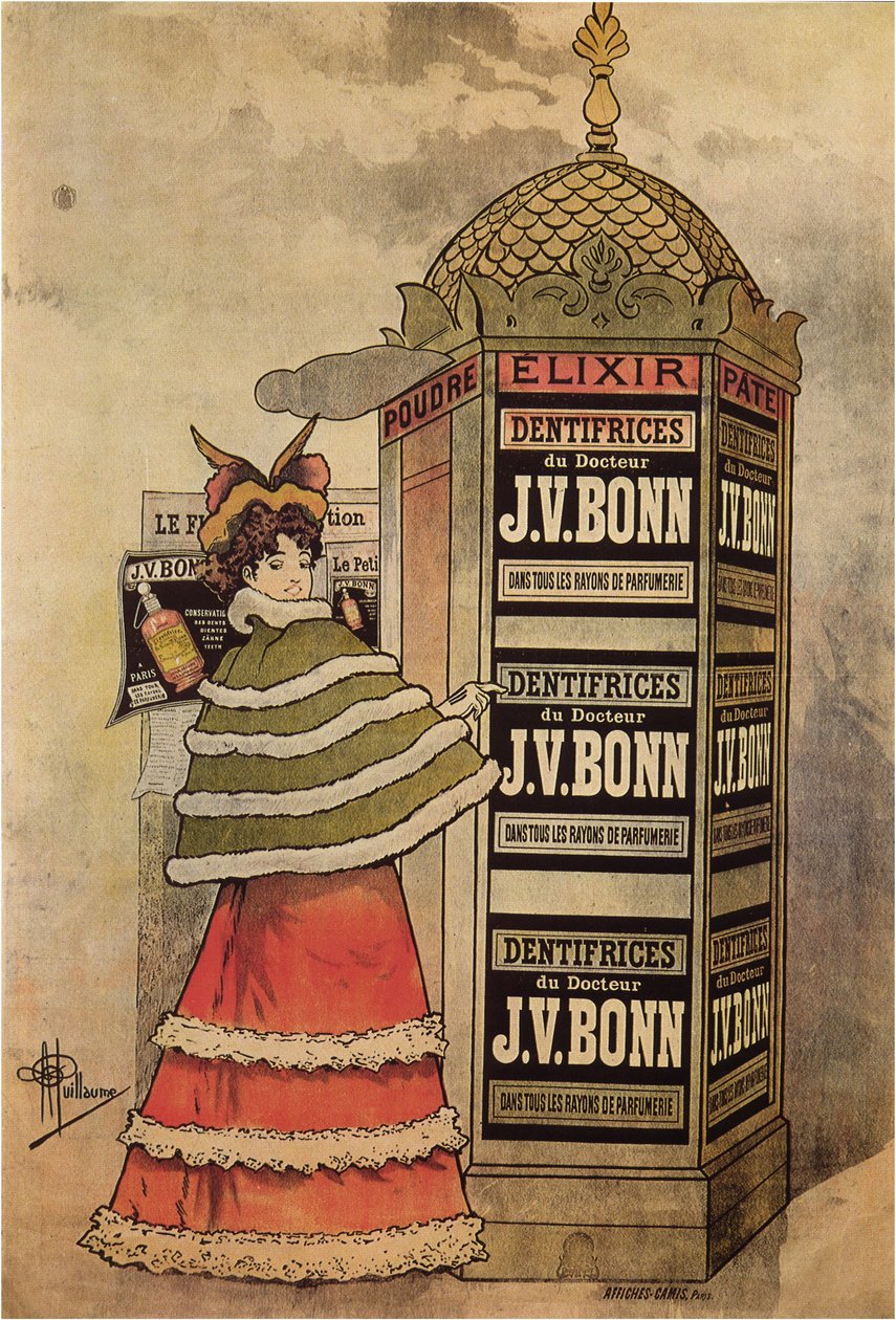 Elixir-tannkremer av doktor J.V. Bonn, 1893 av Albert Guillaume