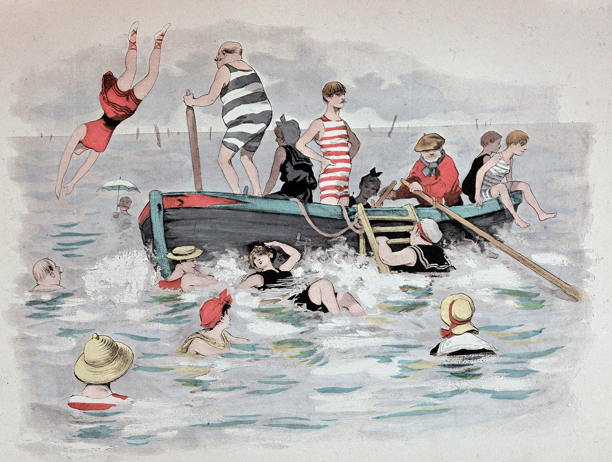 Dantes båt i “Starfish””. A. William. Editions Simonis Empis, Paris av Albert Guillaume