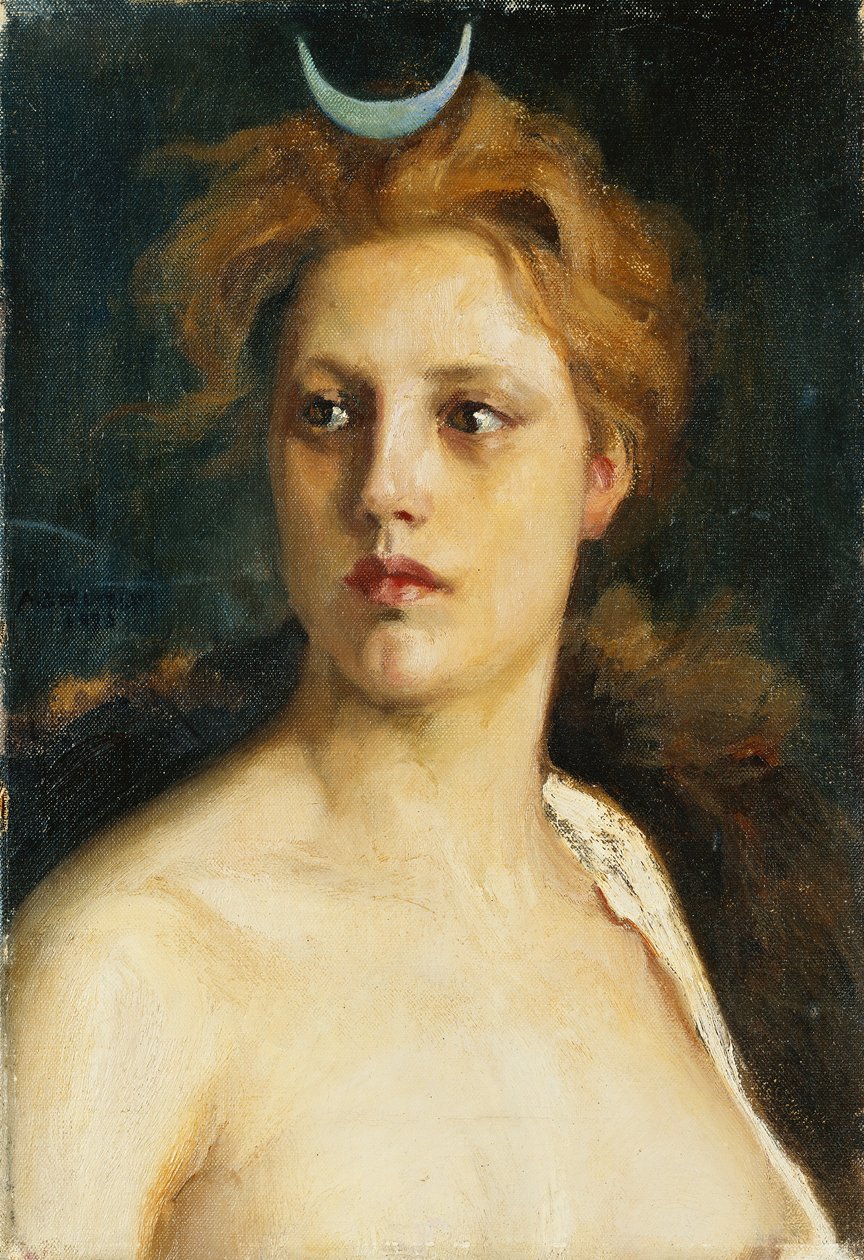 Diana, 1898 av Albert Gustaf Aristides Edelfelt