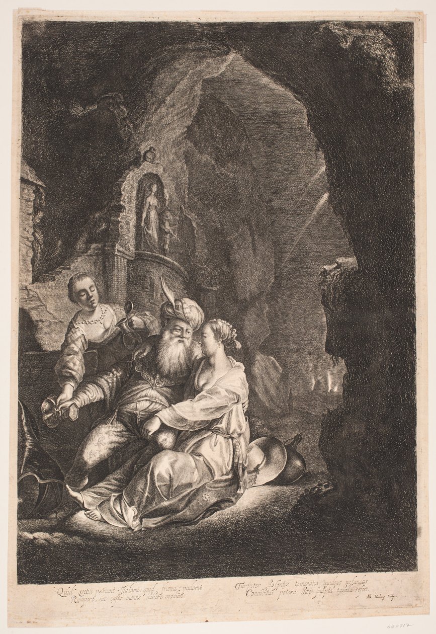 Lot og døtrene hans av Albert Haelwegh