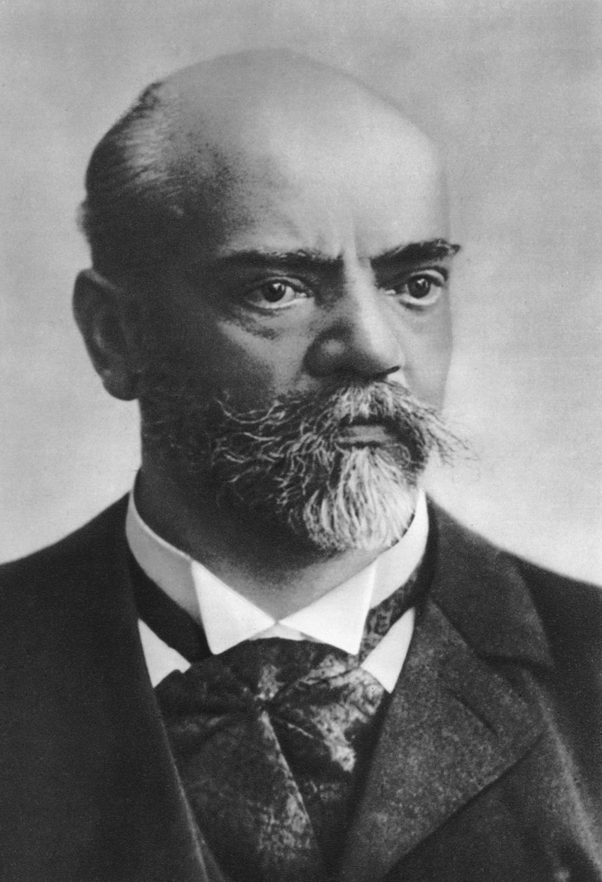 Antonín Leopold Dvorak 1841-1904, tsjekkisk komponist av Albert Harlinque