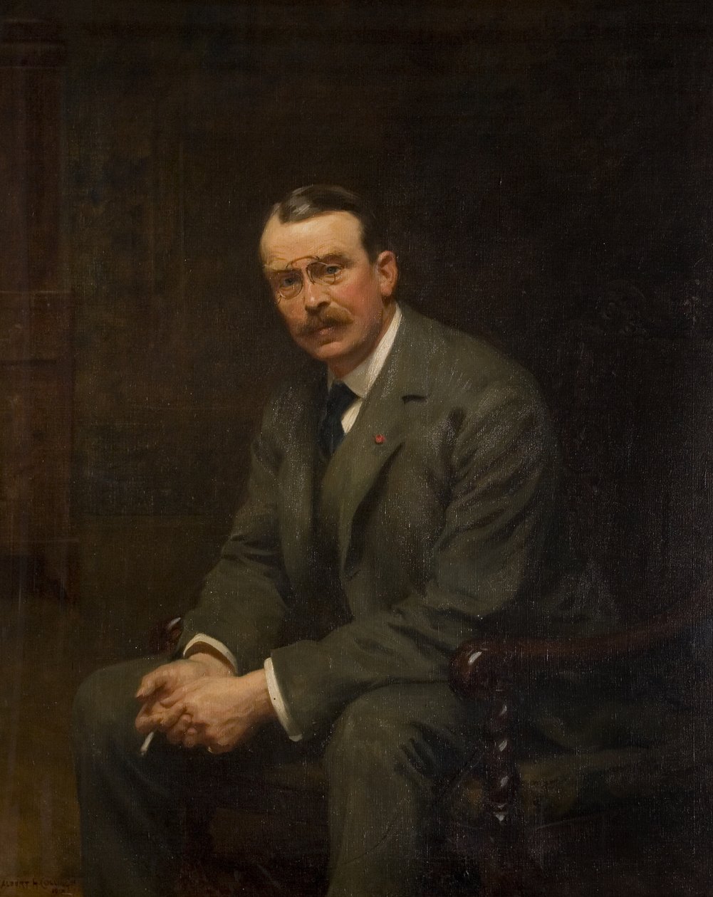 Sir Alfred Herbert (18661957), ca. 1914 (olje på lerret) av Albert Henry Collings