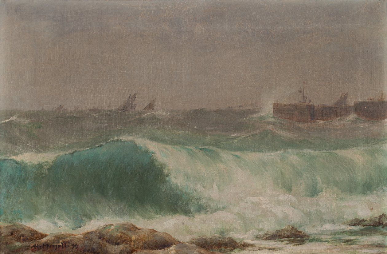 Sjølandskap av Albert Henry Munsell