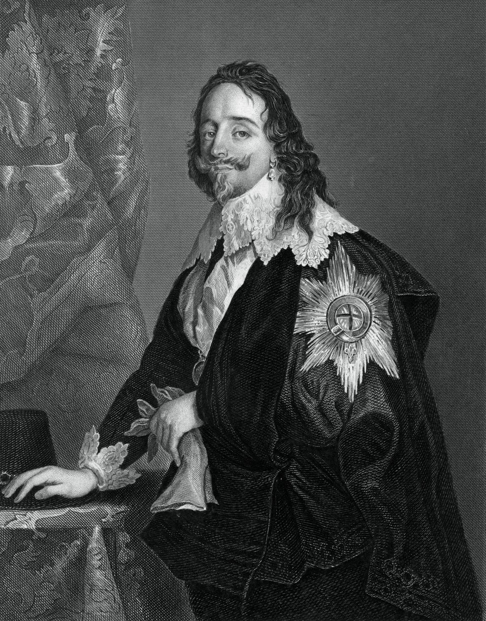 Charles I av England, 1800-tallet. av Albert Henry Payne