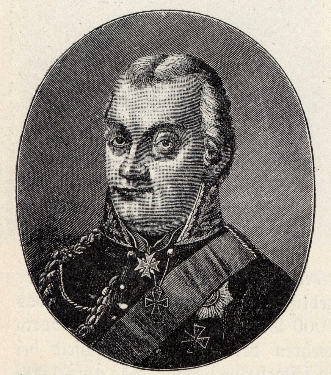 Feltmarskalk Friedrich Graf von Kleist von Nollendorf 1762-1823. av Albert Johann Christian Schule