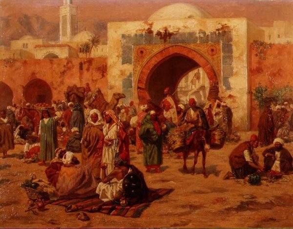 Ved byporten av Albert Joseph Franke