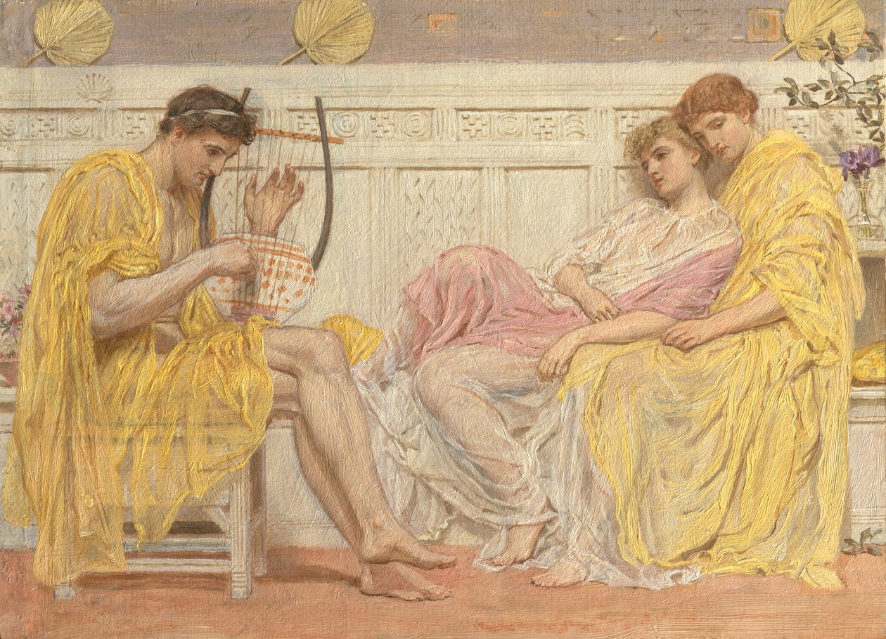 En musiker av Albert Joseph Moore