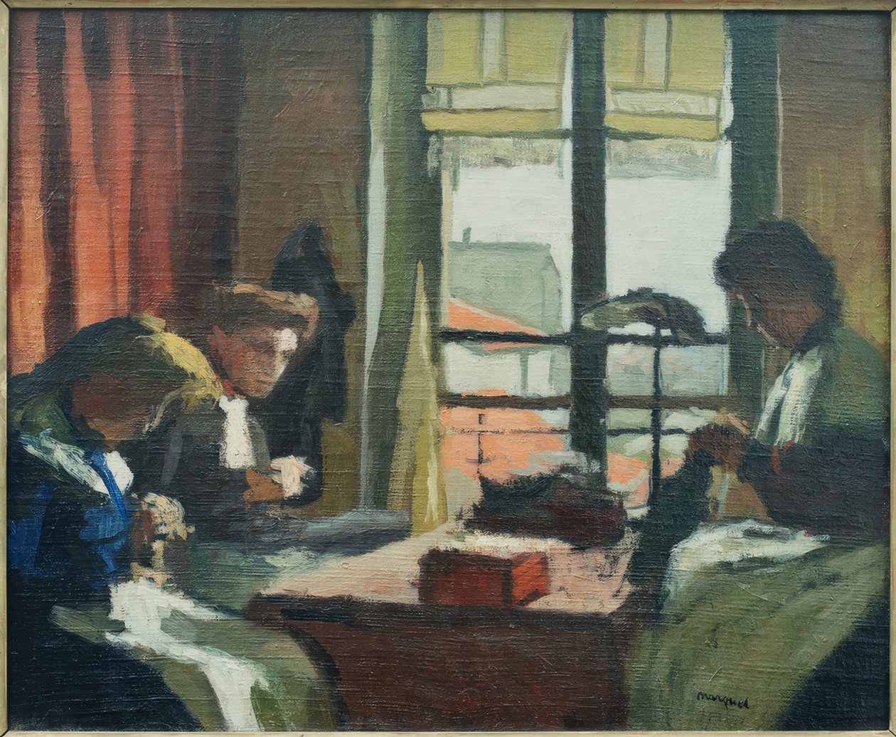 Renholdskvinnene av Albert Marquet
