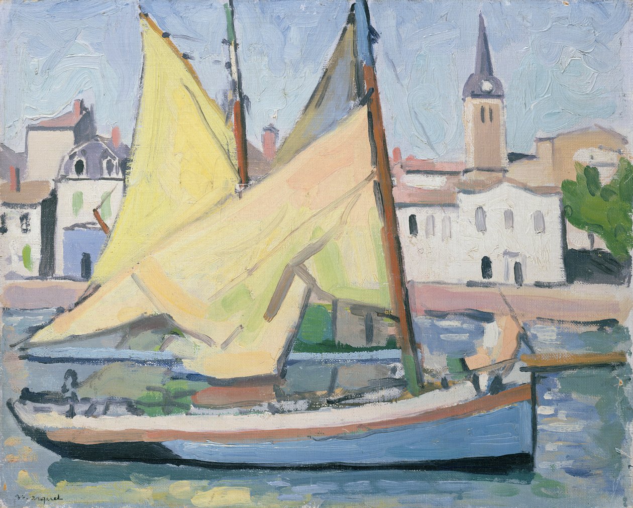 The Thatch av Albert Marquet