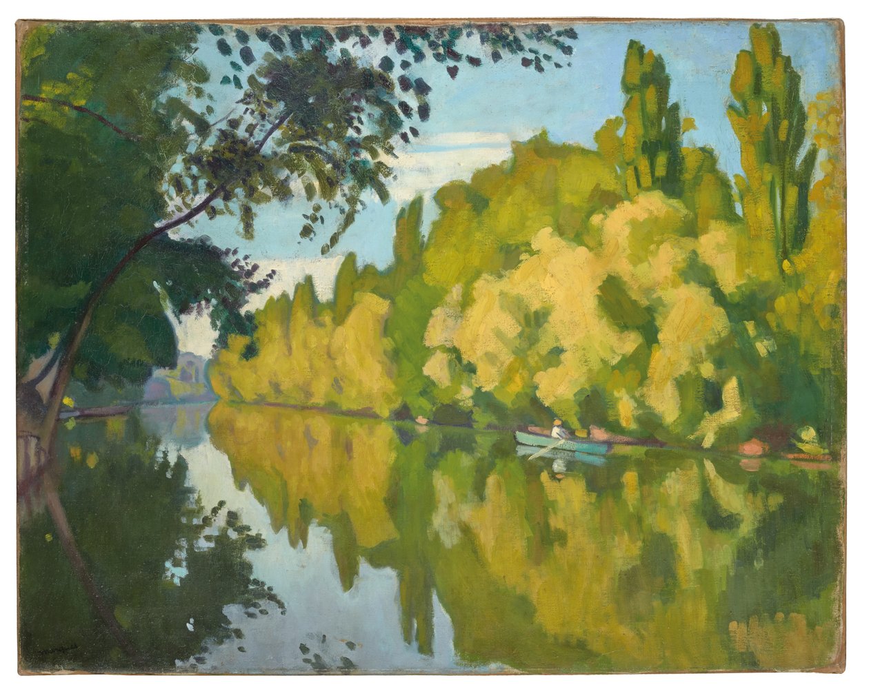 La Varenne Sainte-Hilaire, båten av Albert Marquet