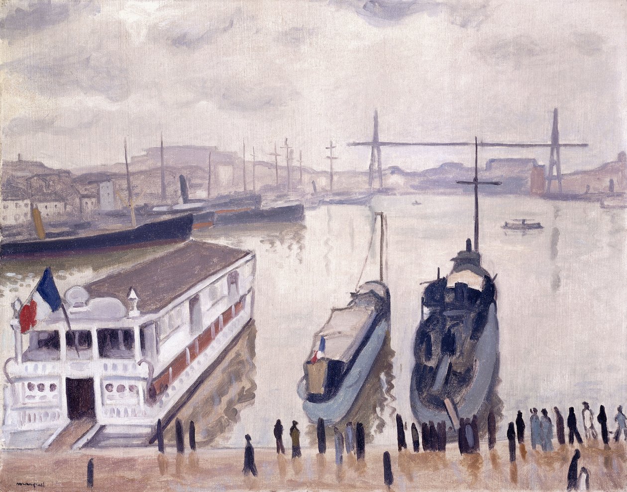 Nautical Club, Marseille av Albert Marquet