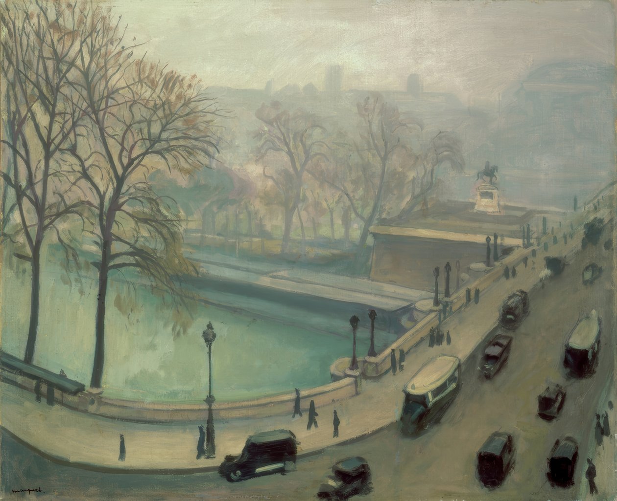 Pont Neuf i Paris av Albert Marquet