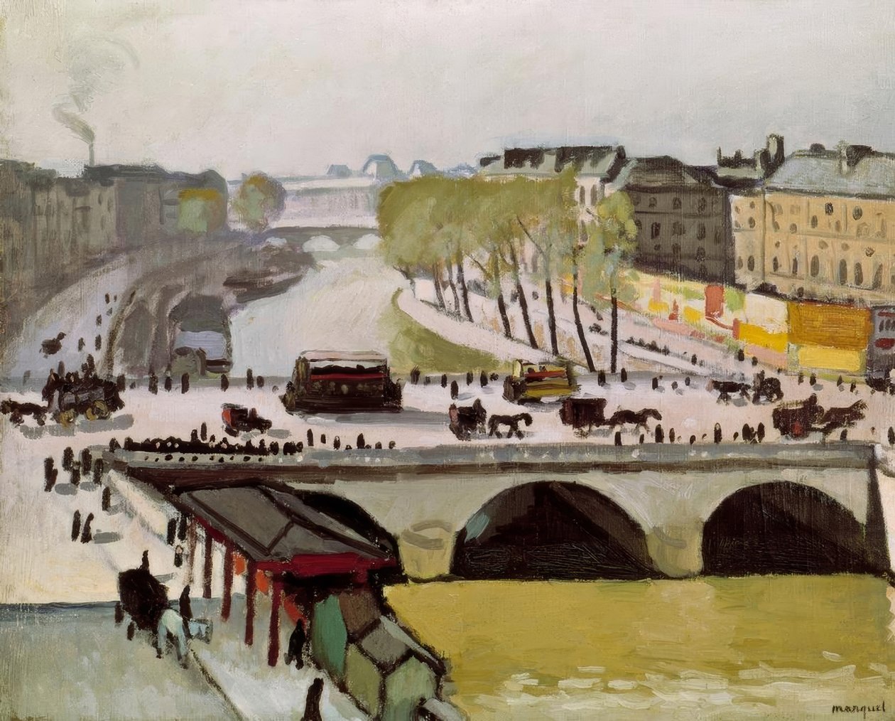 Saint-Michel-broen av Albert Marquet
