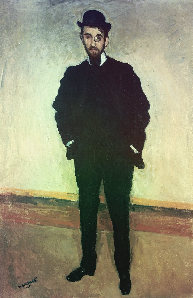 Portrett av Andre Rouveyre av Albert Marquet