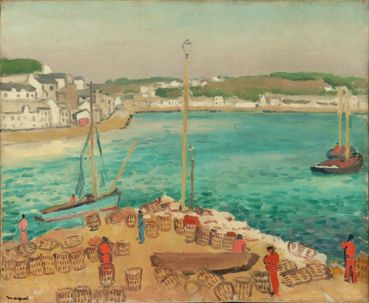 Audierne kai av Albert Marquet