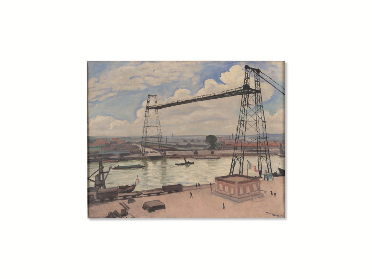 Rouen, transportbroen av Albert Marquet