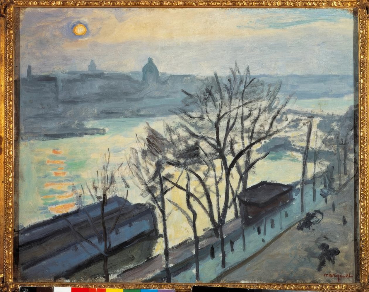 Sol over Paris. Quai du Louvre av Albert Marquet