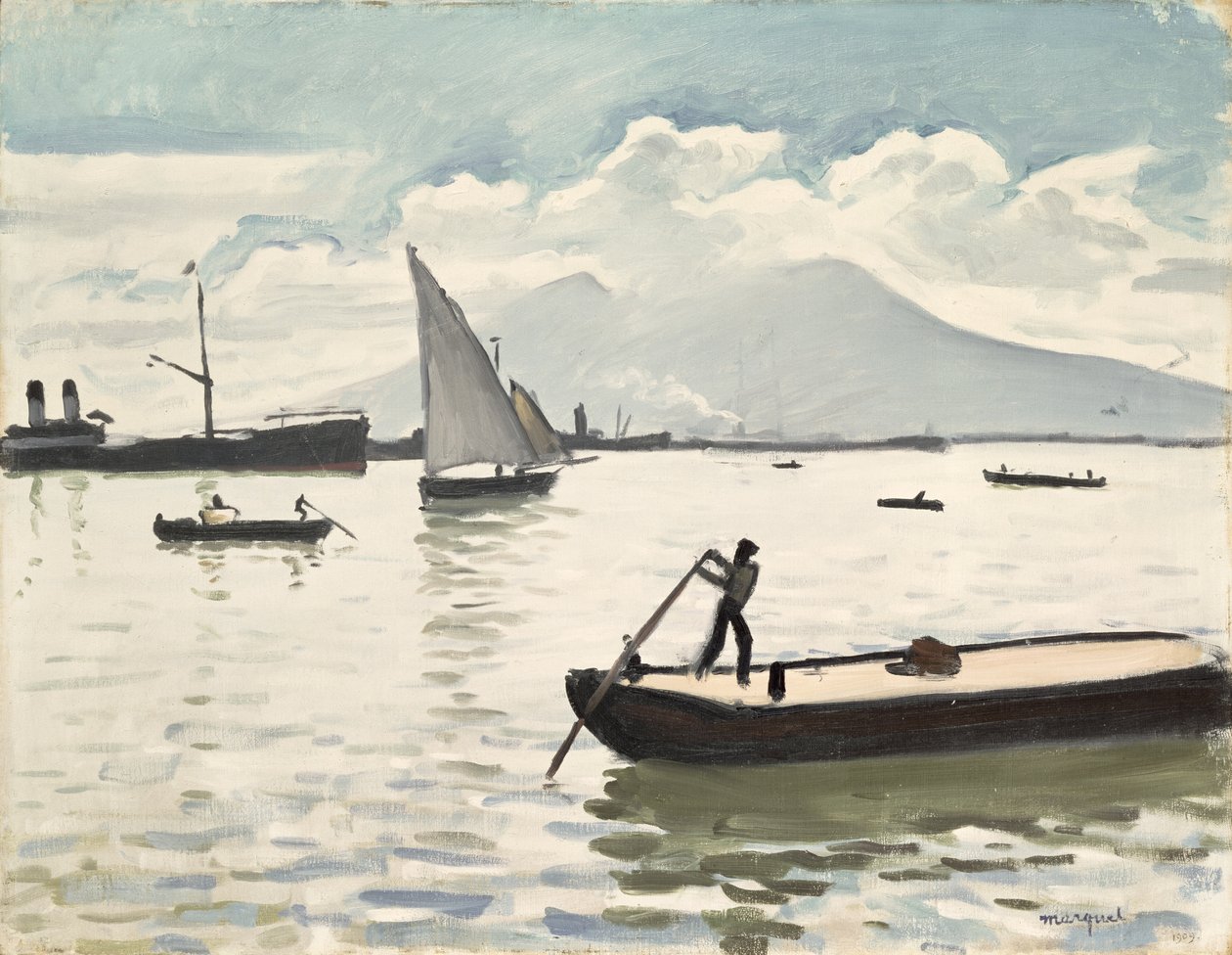 Napolibukten av Albert Marquet