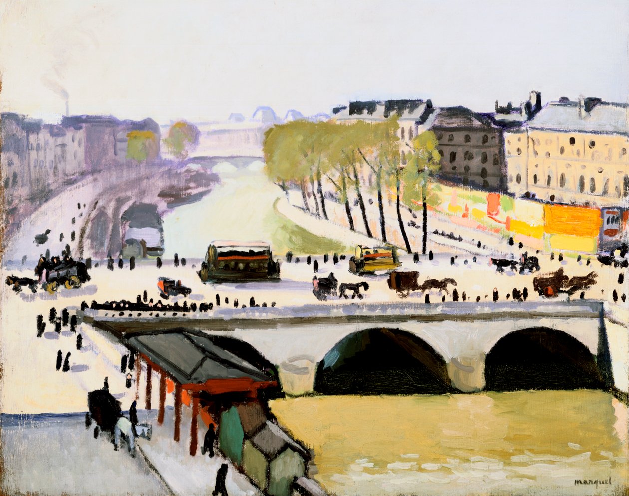 Broen ved St. Michael, 1910 av Albert Marquet