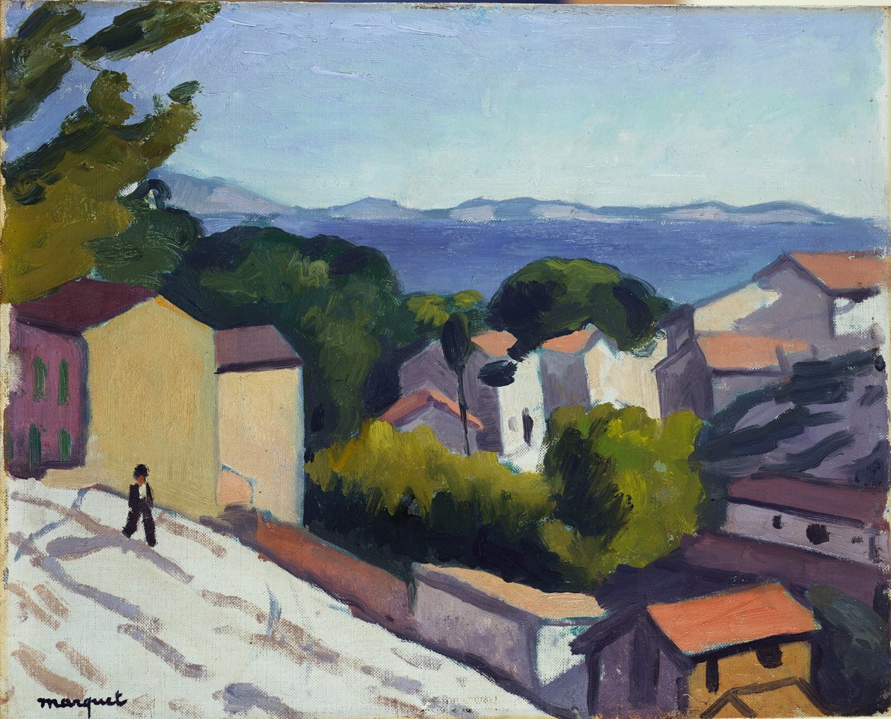 Estaque-veien av Albert Marquet