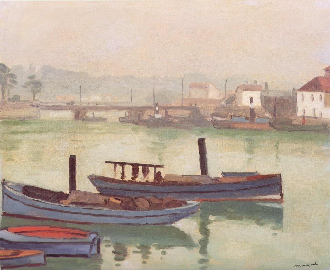 Havnen i Saint-Jean de Luz av Albert Marquet