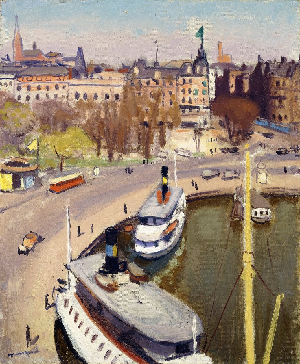 Stockholms havn av Albert Marquet
