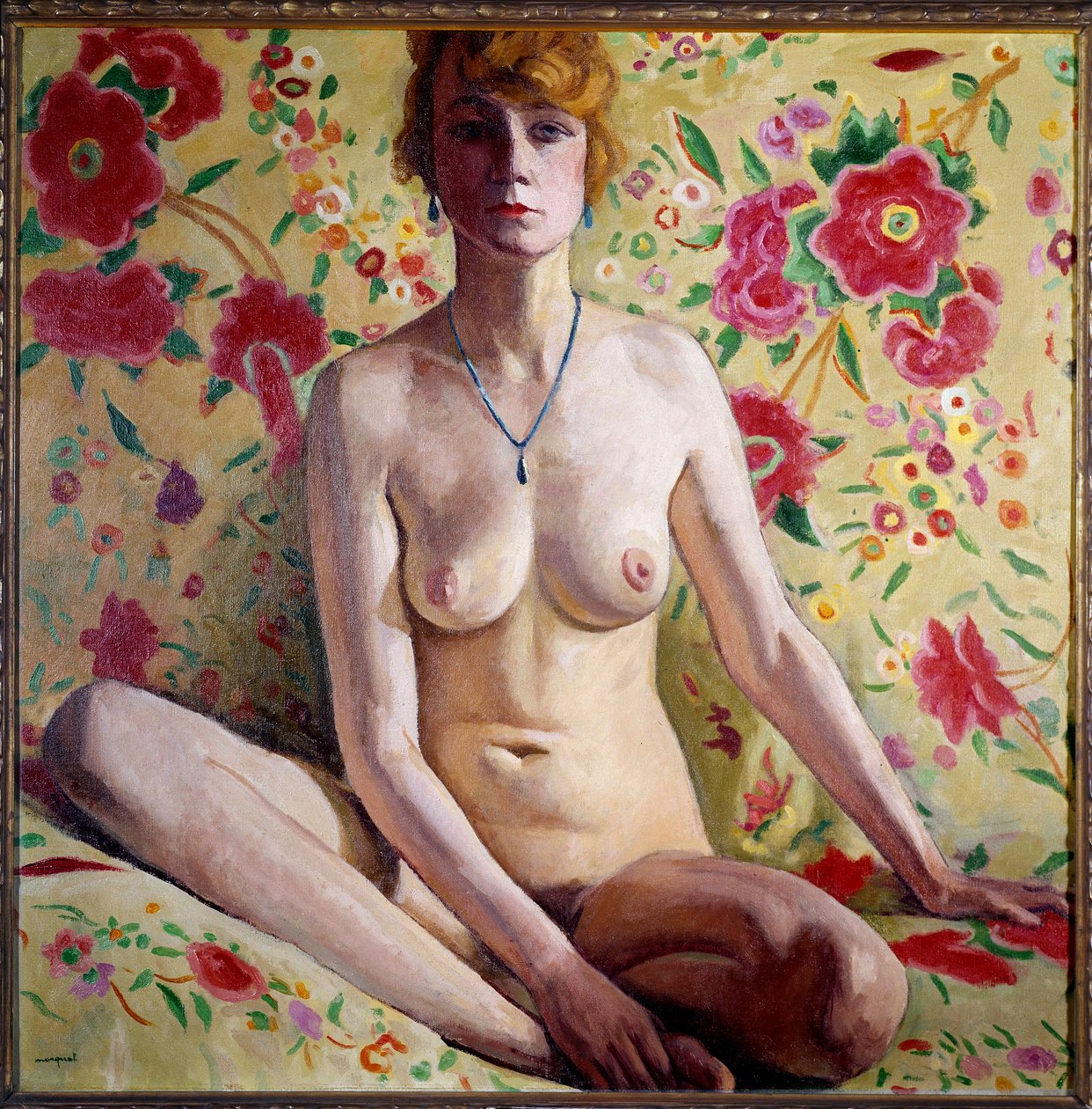 Den blonde kvinnen av Albert Marquet