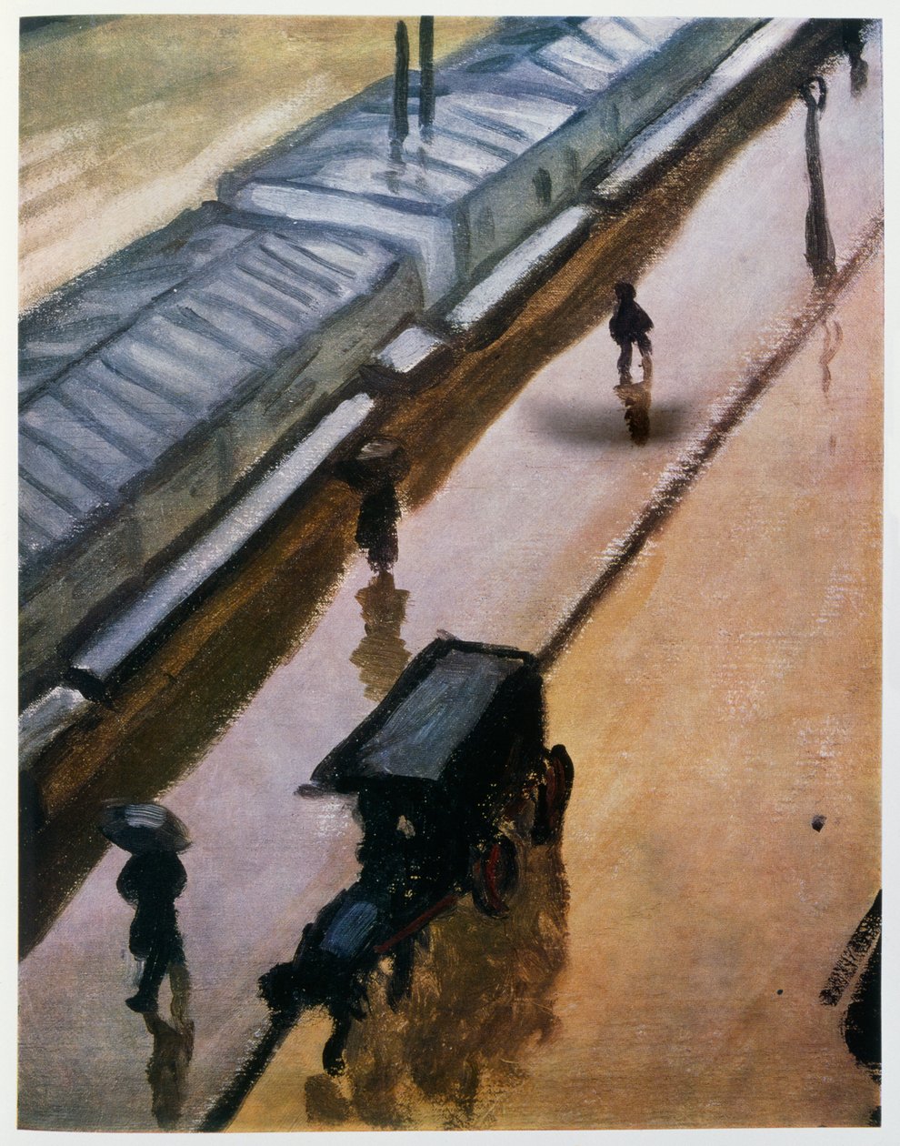 regnværsdag ved Notre Dame, Paris ca. 1905 (olje på lerret) av Albert Marquet