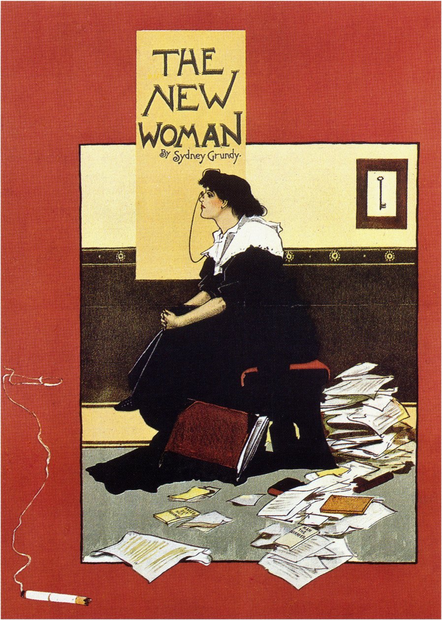 Den nye kvinnen, 1895 av Albert Morrow