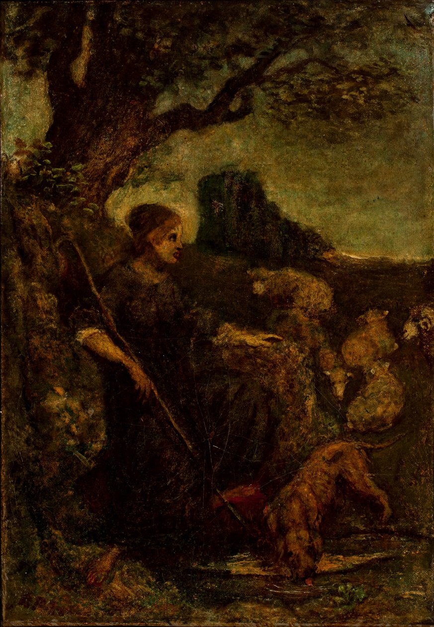 Jeanne d'Arc (1412–31) av Albert Pinkham Ryder