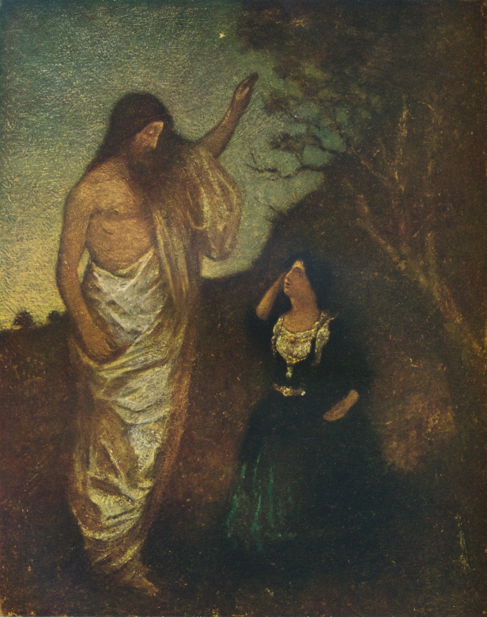 Oppstandelse, 1885, 1929 av Albert Pinkham Ryder