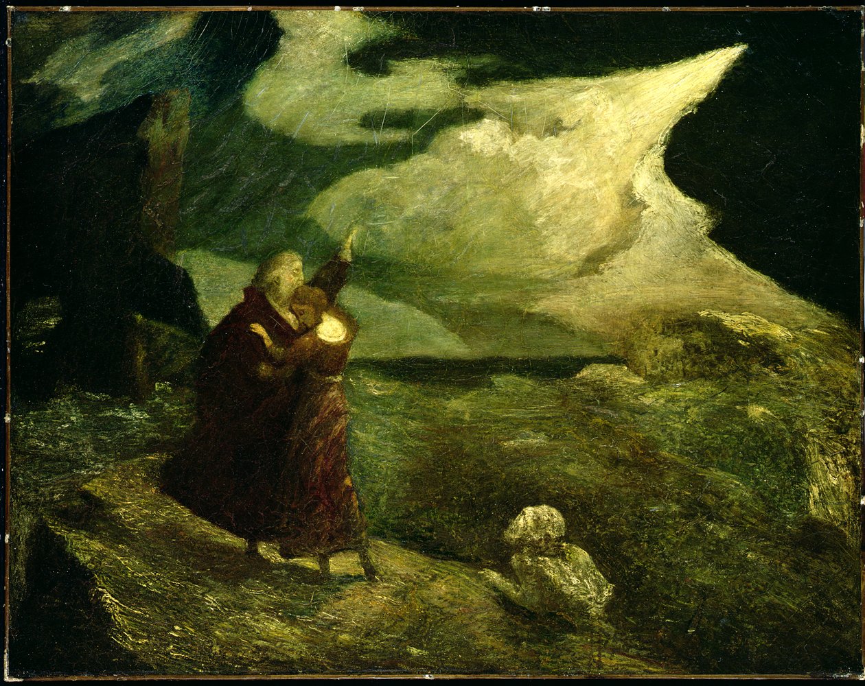 Stormen, 1892 av Albert Pinkham Ryder