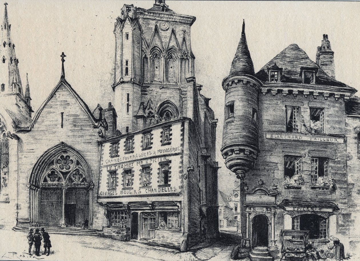 Grand rue de Guingamp i avdelingen Cotes-d