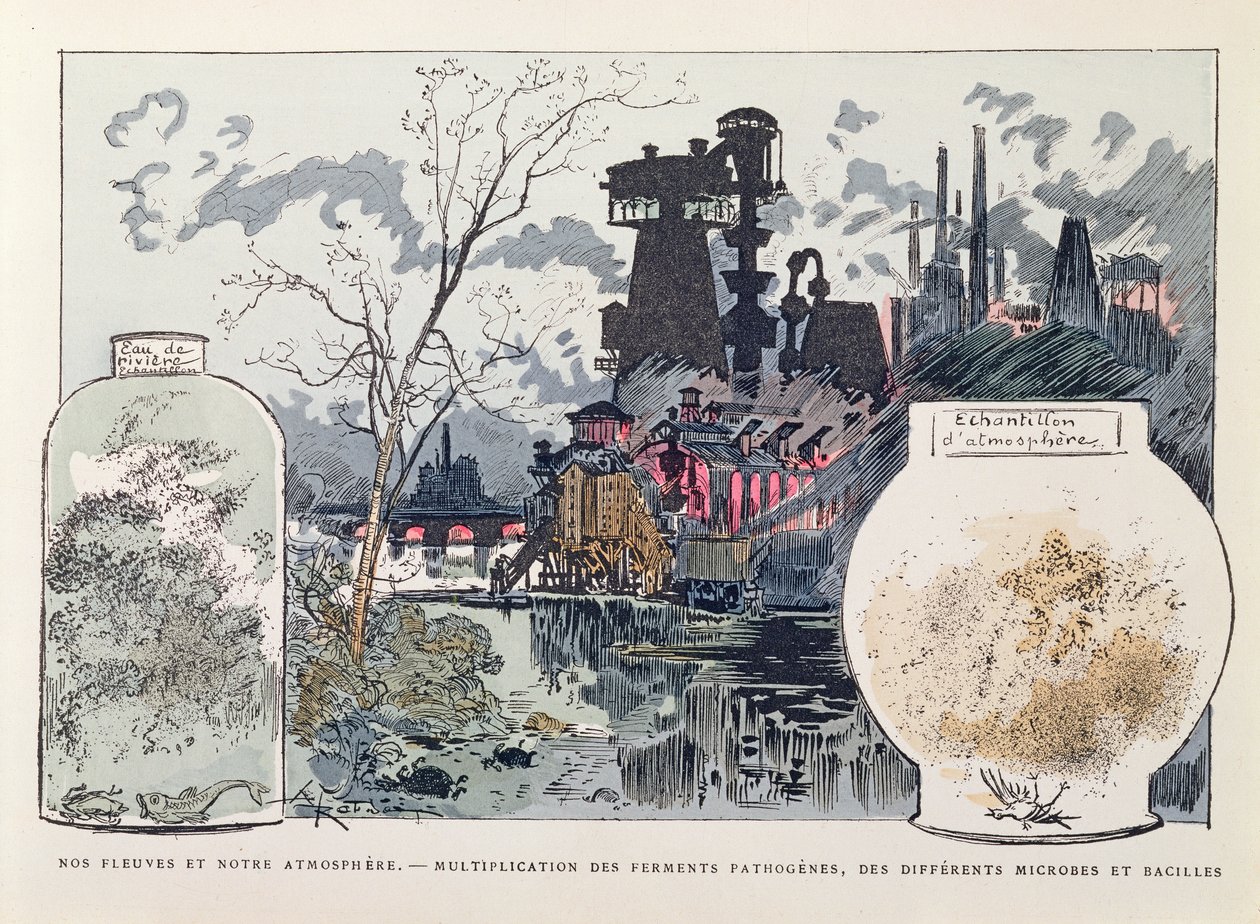 Industrial Pollution, illustrasjon fra 