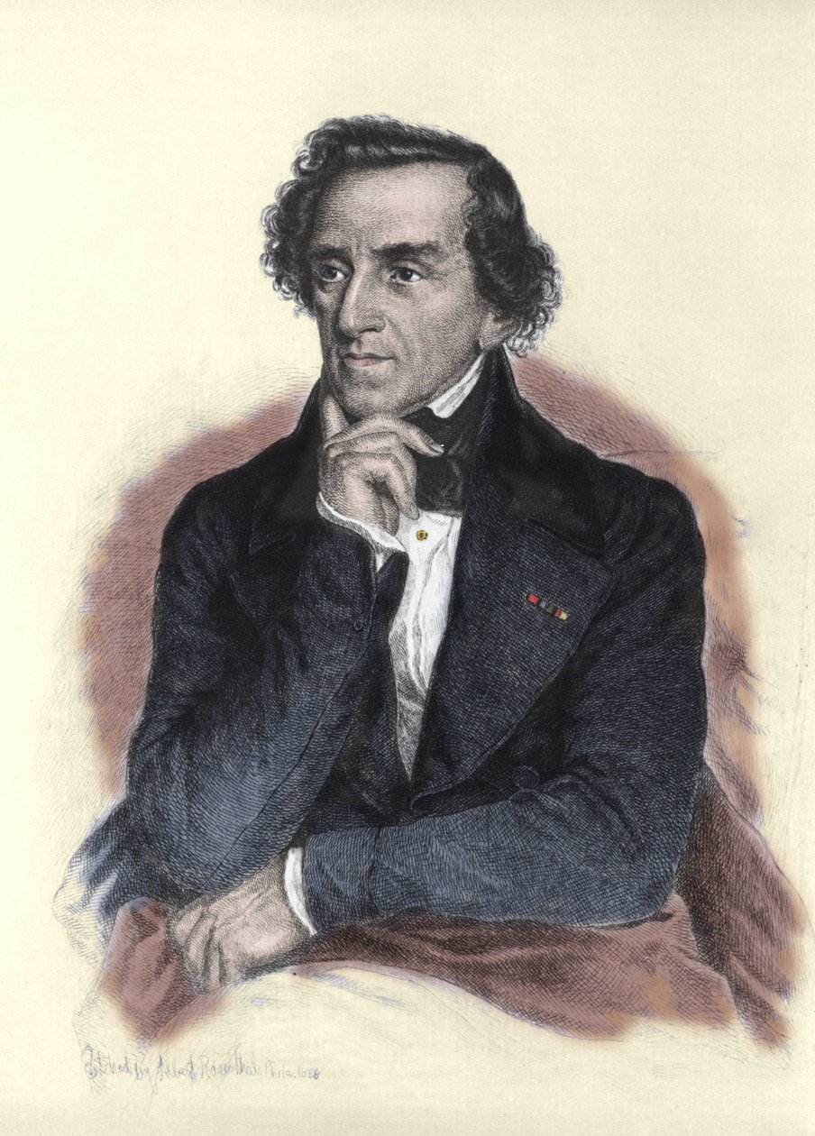 Portrett av Giacomo Meyerbeer (1791-1864), tysk komponist. Tegning av Albert Rosenthal av Albert Rosenthal