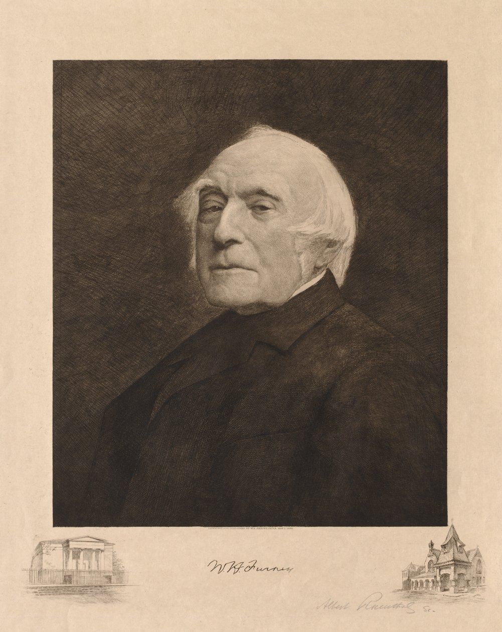W.H. Furness, 1896. av Albert Rosenthal