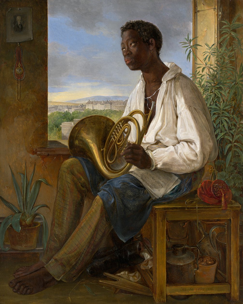 Portrett av Emmanuel Rio av Albert Schindler