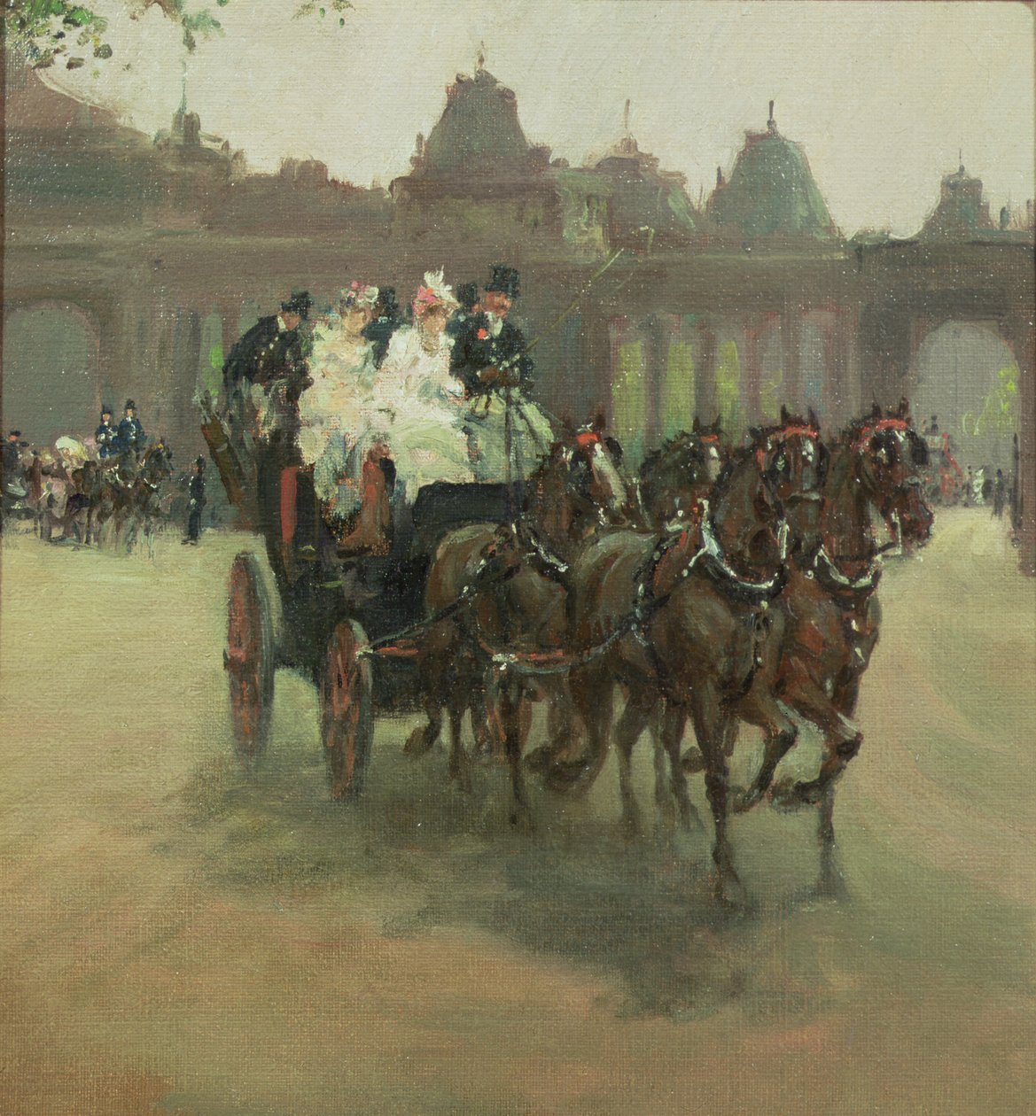 Vogne i Hyde Park av Albert Snr. Ludovici