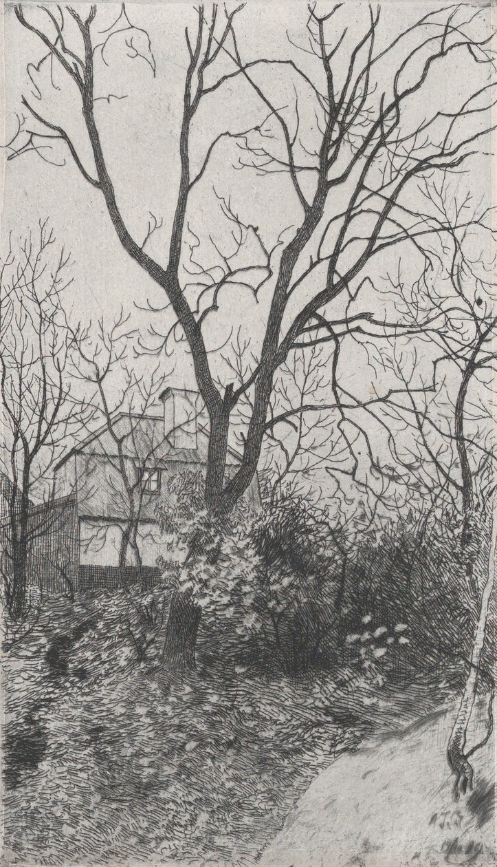Autumn Autumn, fra porteføljen til Swedish Fine Art Print Society Föreningen för Gr..., 1889. av Albert Theodor Gellerstedt