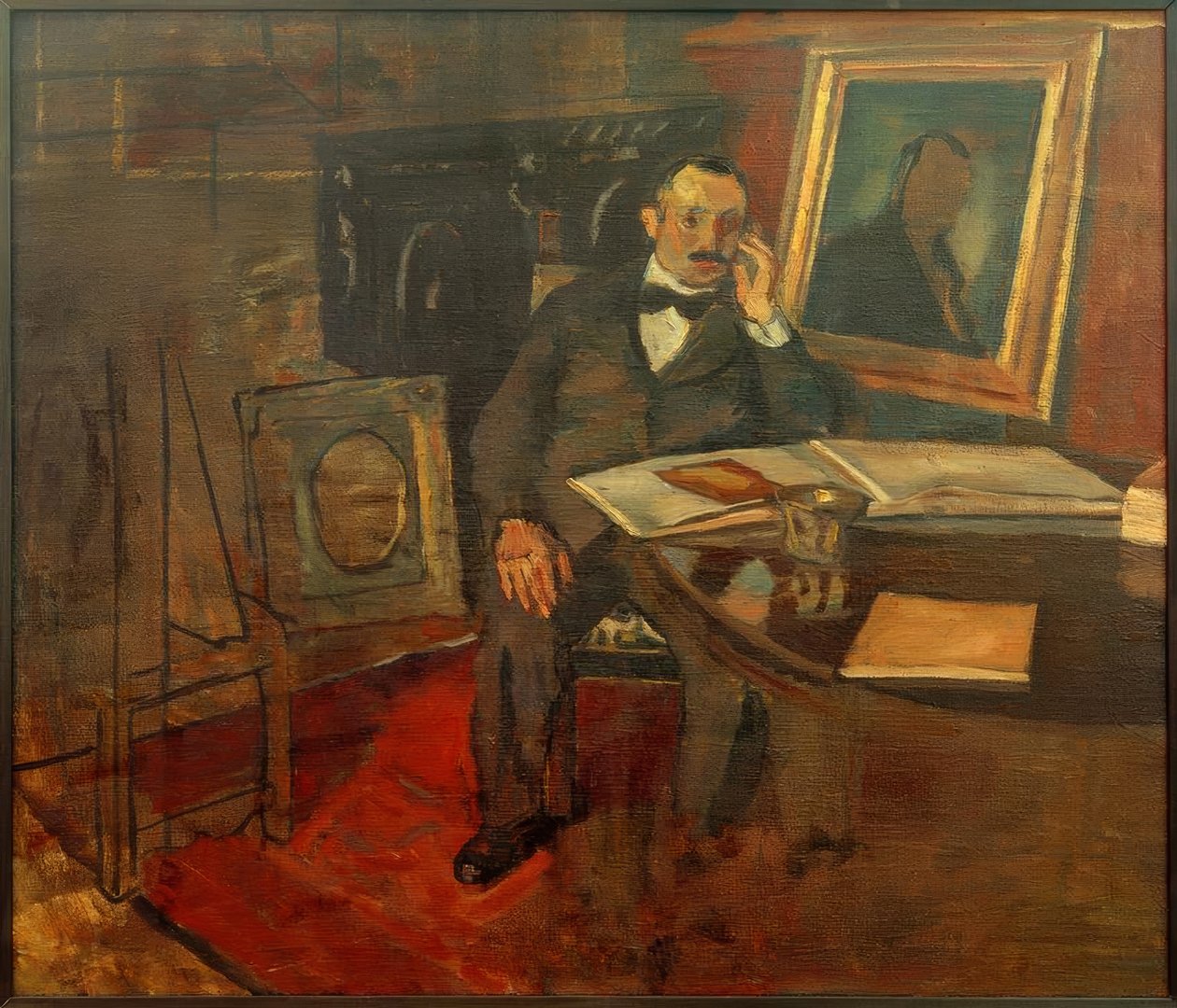 Portrett av Ludwig Löb Prager av Albert Weisgerber