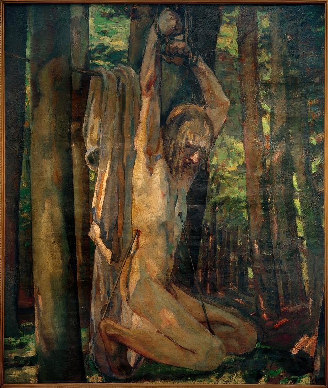 hl. Sebastian av Albert Weisgerber